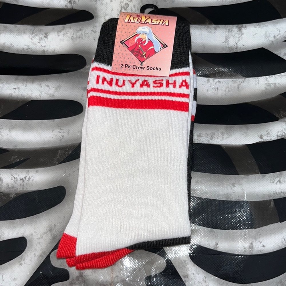 - - InuYasha Socks (2 pair pack)
